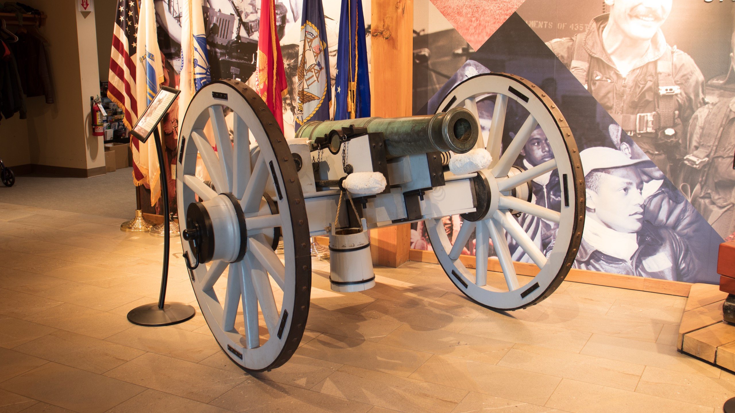 1795 Byers Foundry 6-Pound Cannon, hero image