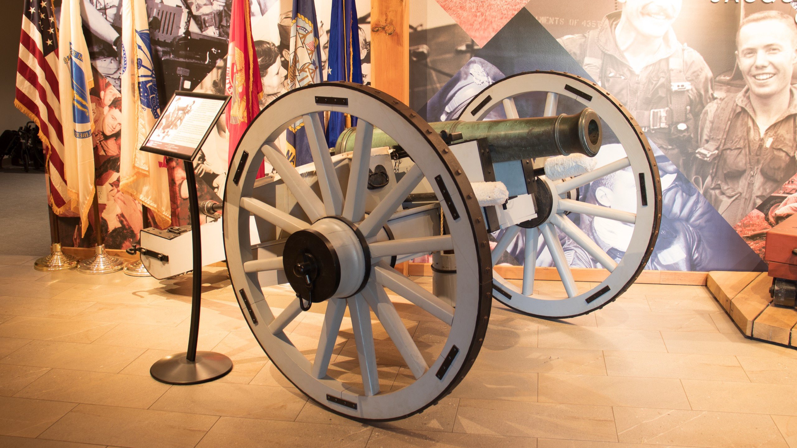 1795 Byers Foundry 6-Pound Cannon, right side