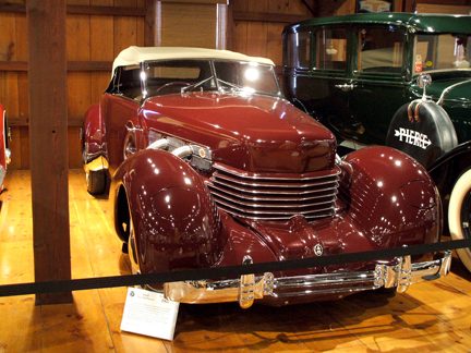 1937 Cord Model 812 Phaeton at the American Heritage Museum