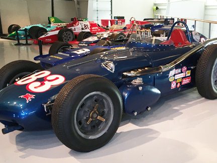 1961 Trevis/Offenhauser Indy Car at the American Heritage Museum