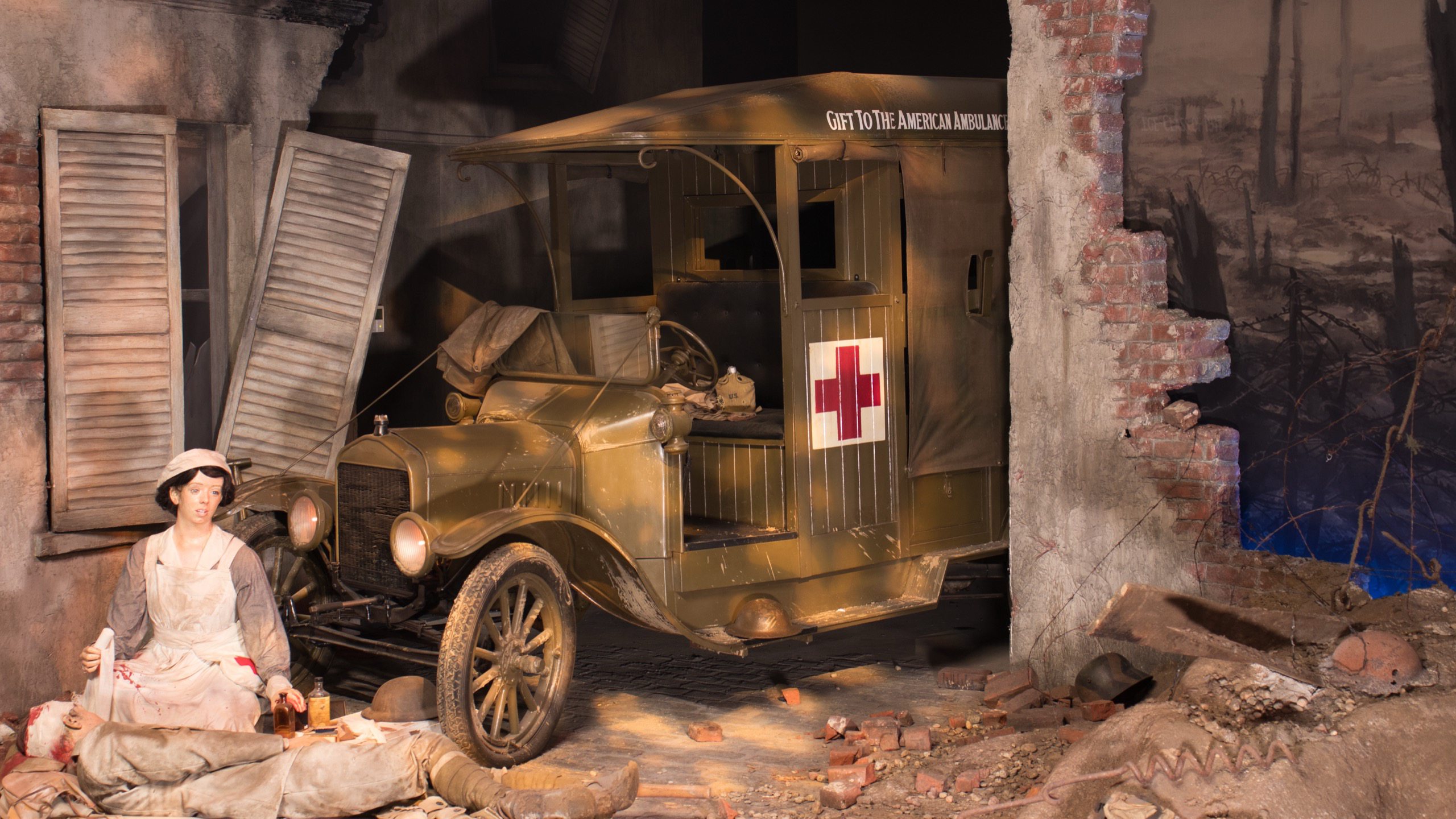 1917 Ford Model T Ambulance, hero image