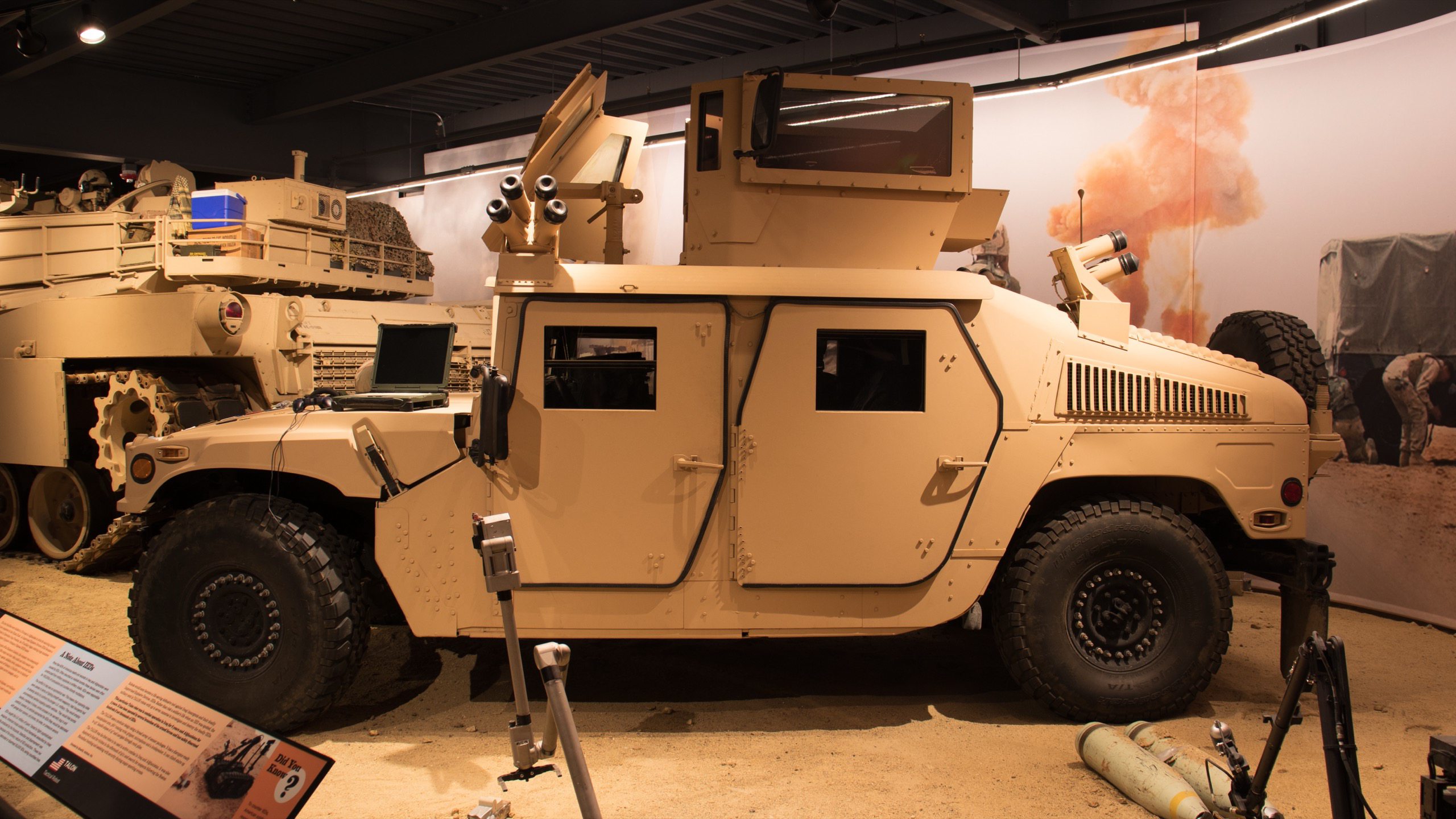 2010 M1114 HMMWV "Humvee", left side