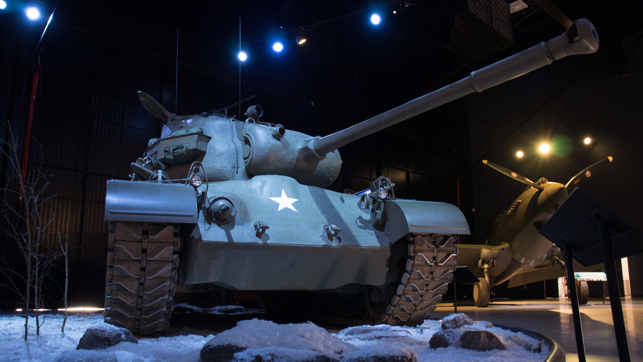 1948 M26A1 Pershing, front right