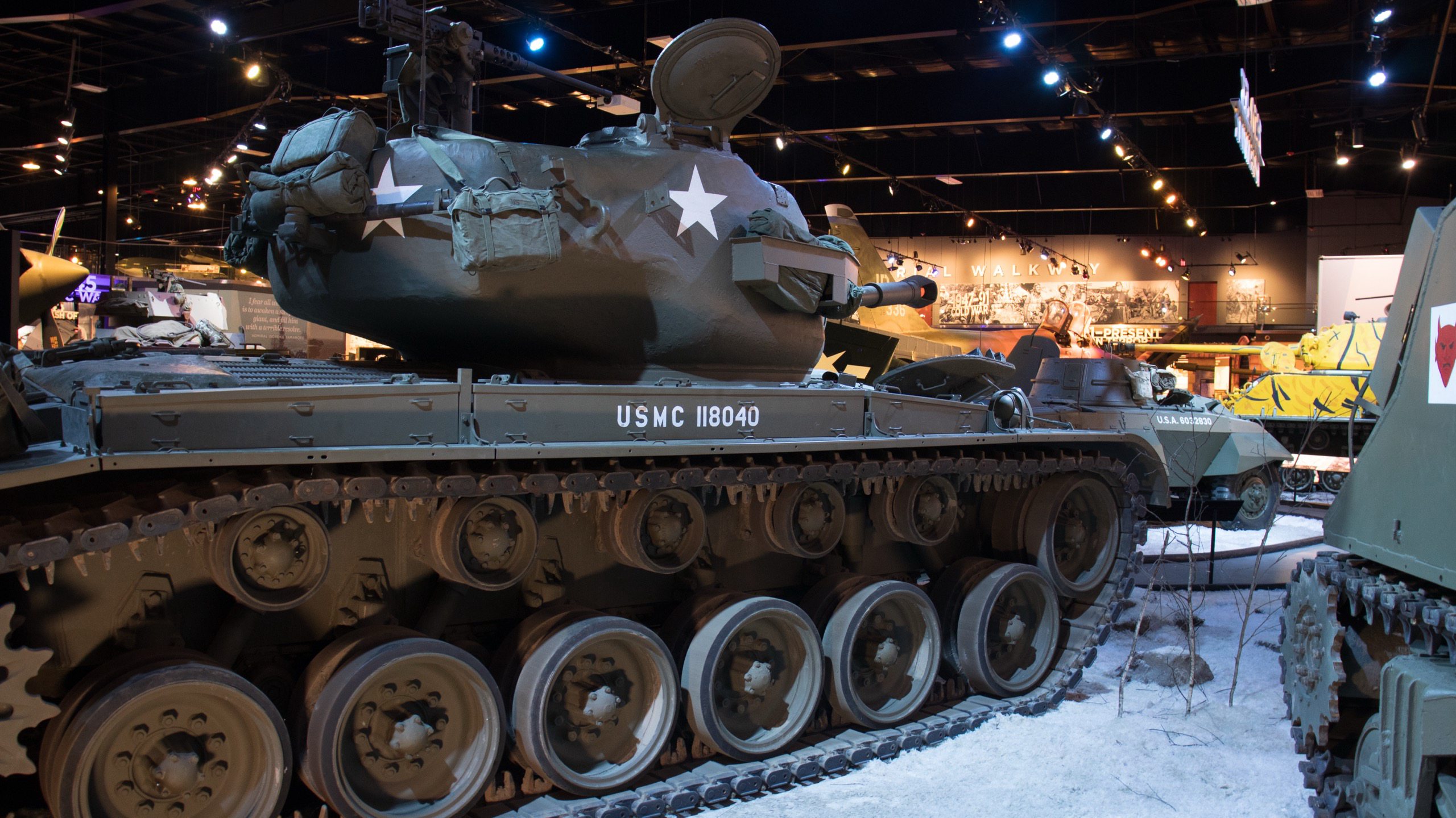 1948 M26A1 Pershing, rear right