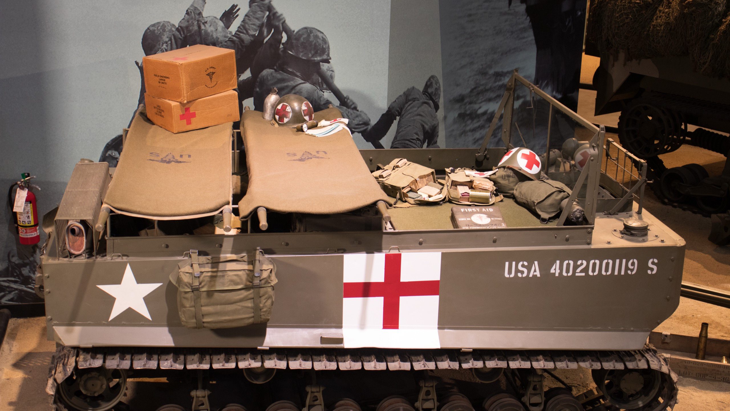 1945 M29C Weasel, top