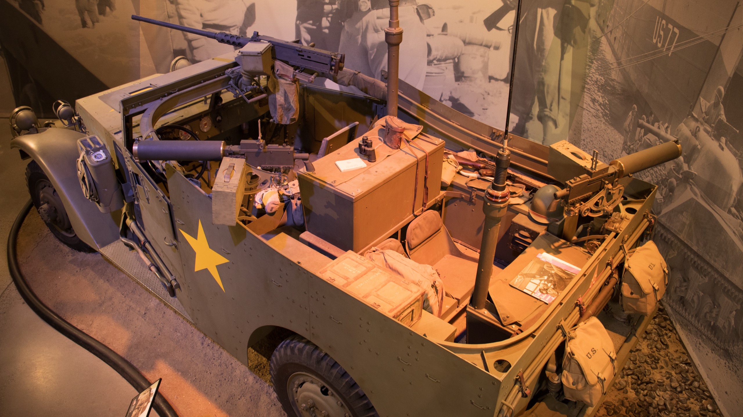 1941 M3A1 Scout Car, top