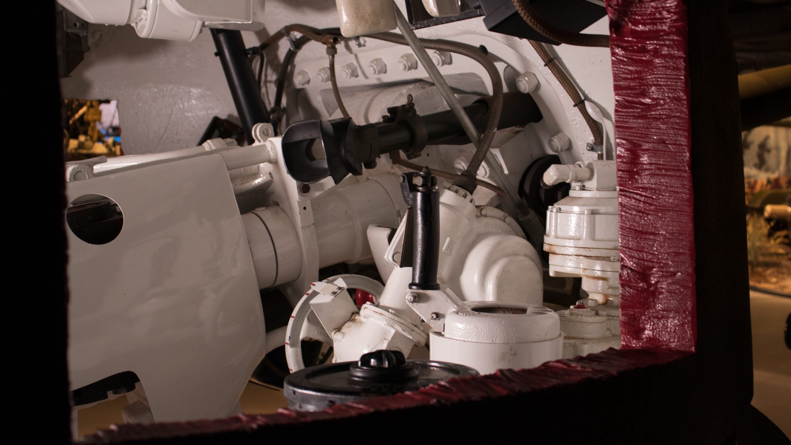 1943 M4 Sherman Turret Trainer, interior
