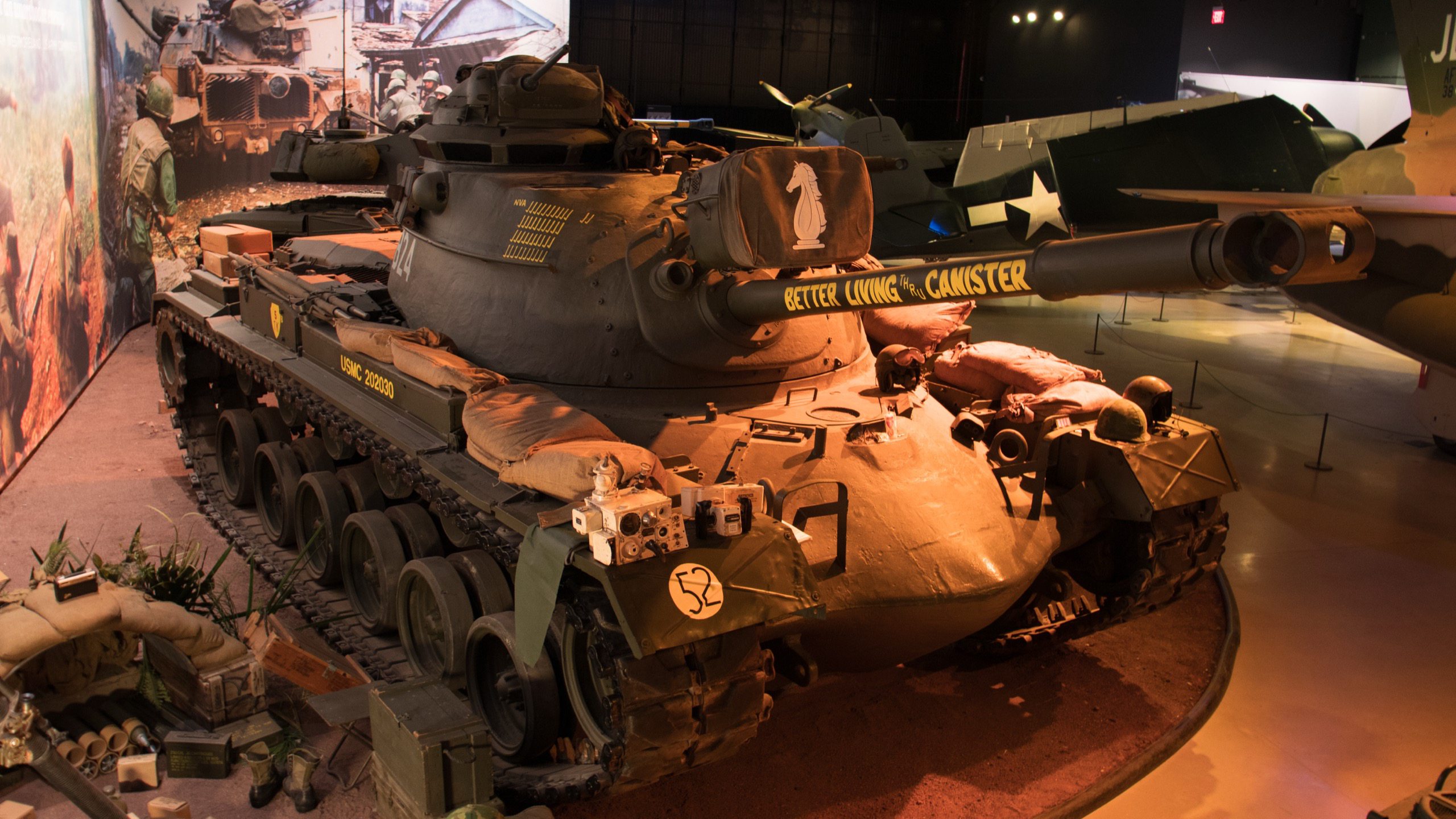 1957 M48A3 Patton, front left