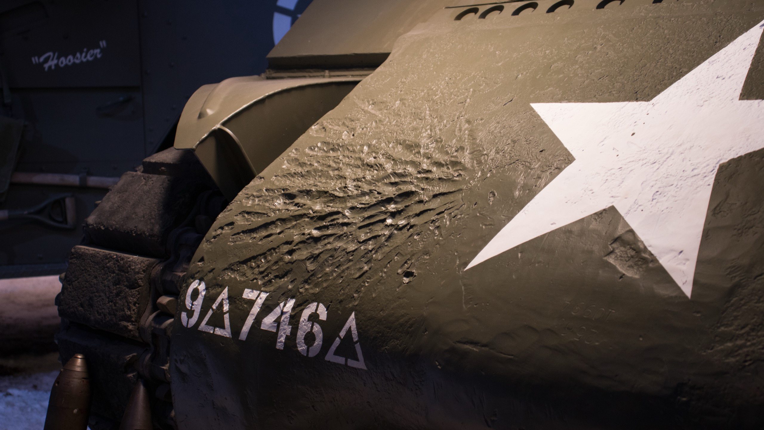 1944 M4A3E2 Sherman "Jumbo", front