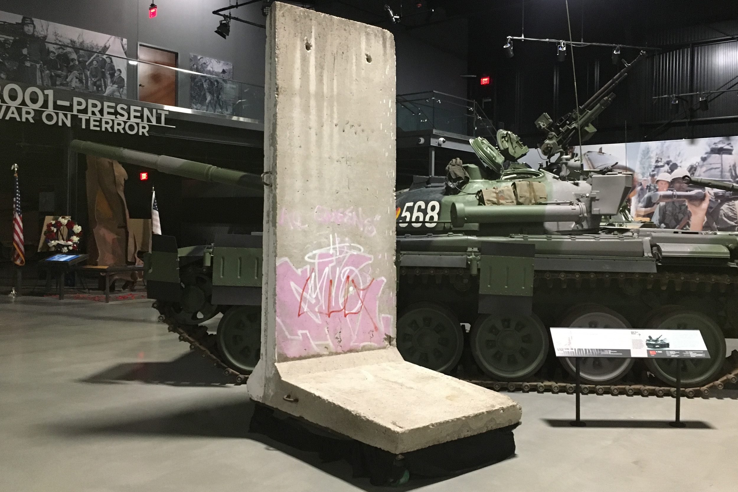 Berlin Wall – Original Segment at the American Heritage Museum