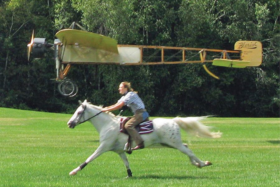Bleriot XI (Replica) at the American Heritage Museum