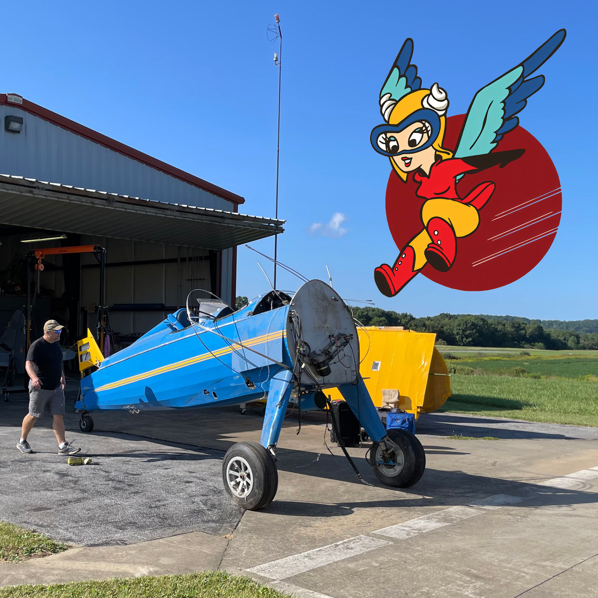Boeing-Stearman PT-17 Kaydet (Model 75) "WASP" at the American Heritage Museum