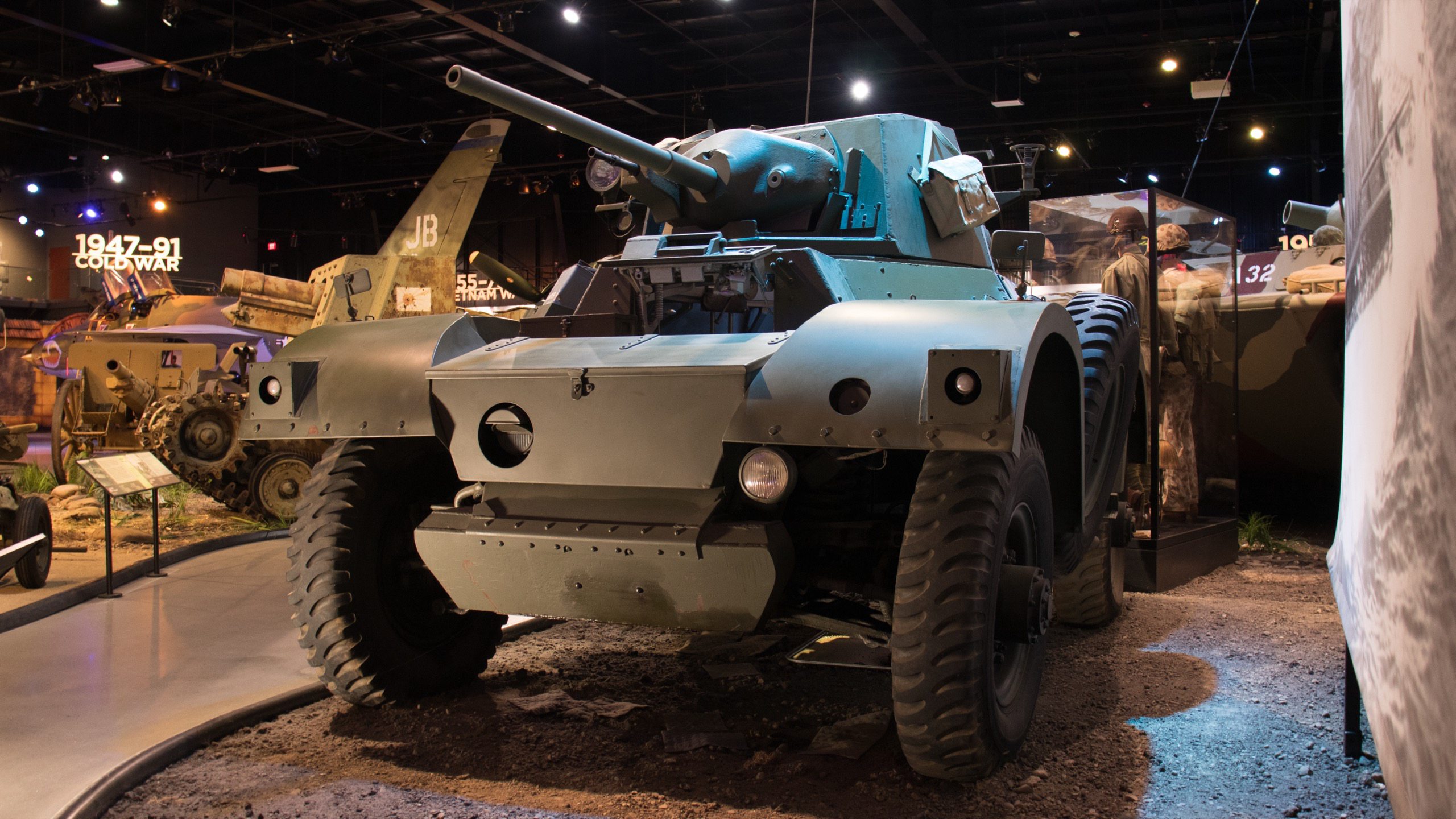 1943 Daimler Mk. II Armored Car, front