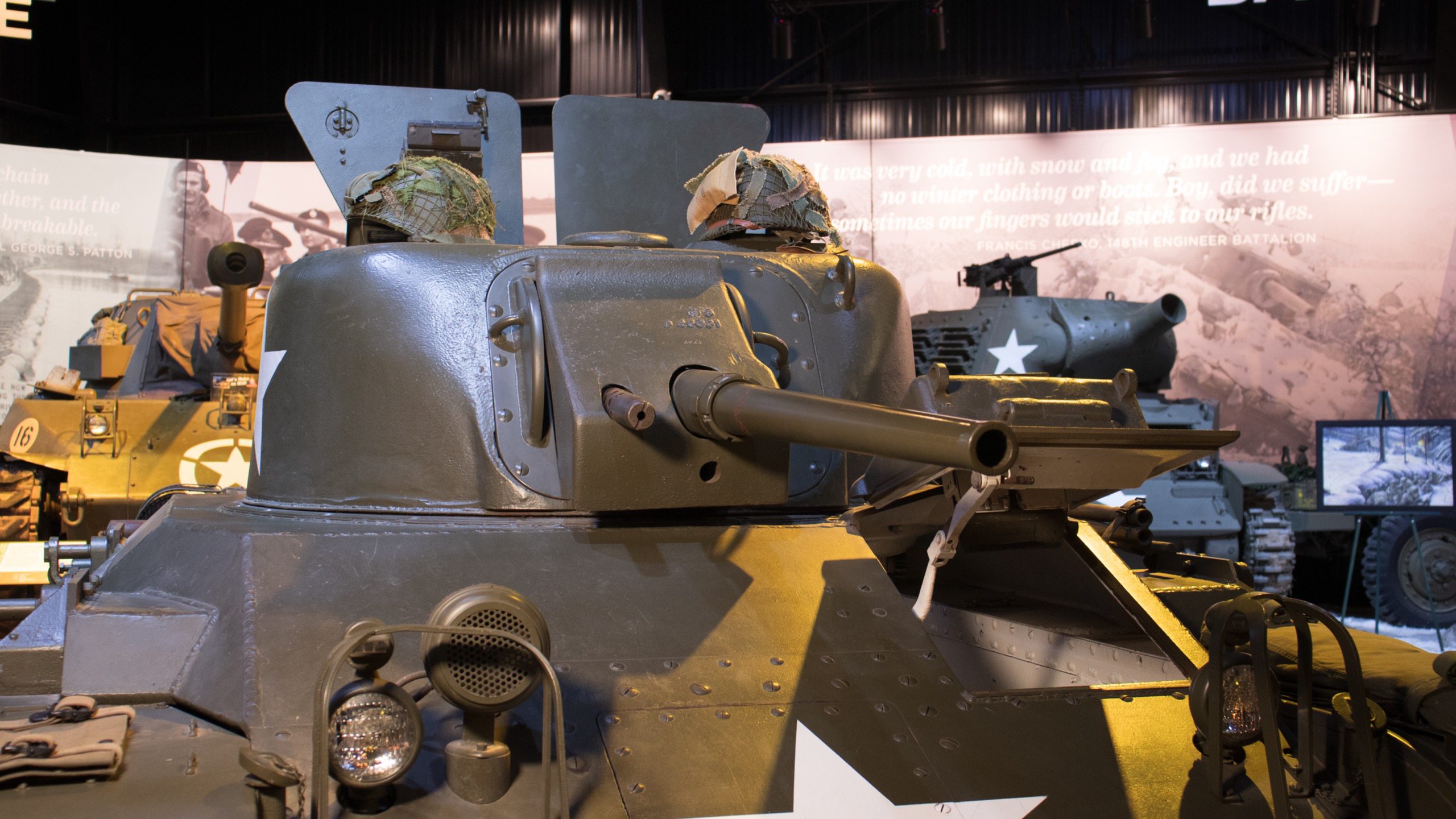 1943 M22 Locust, turret