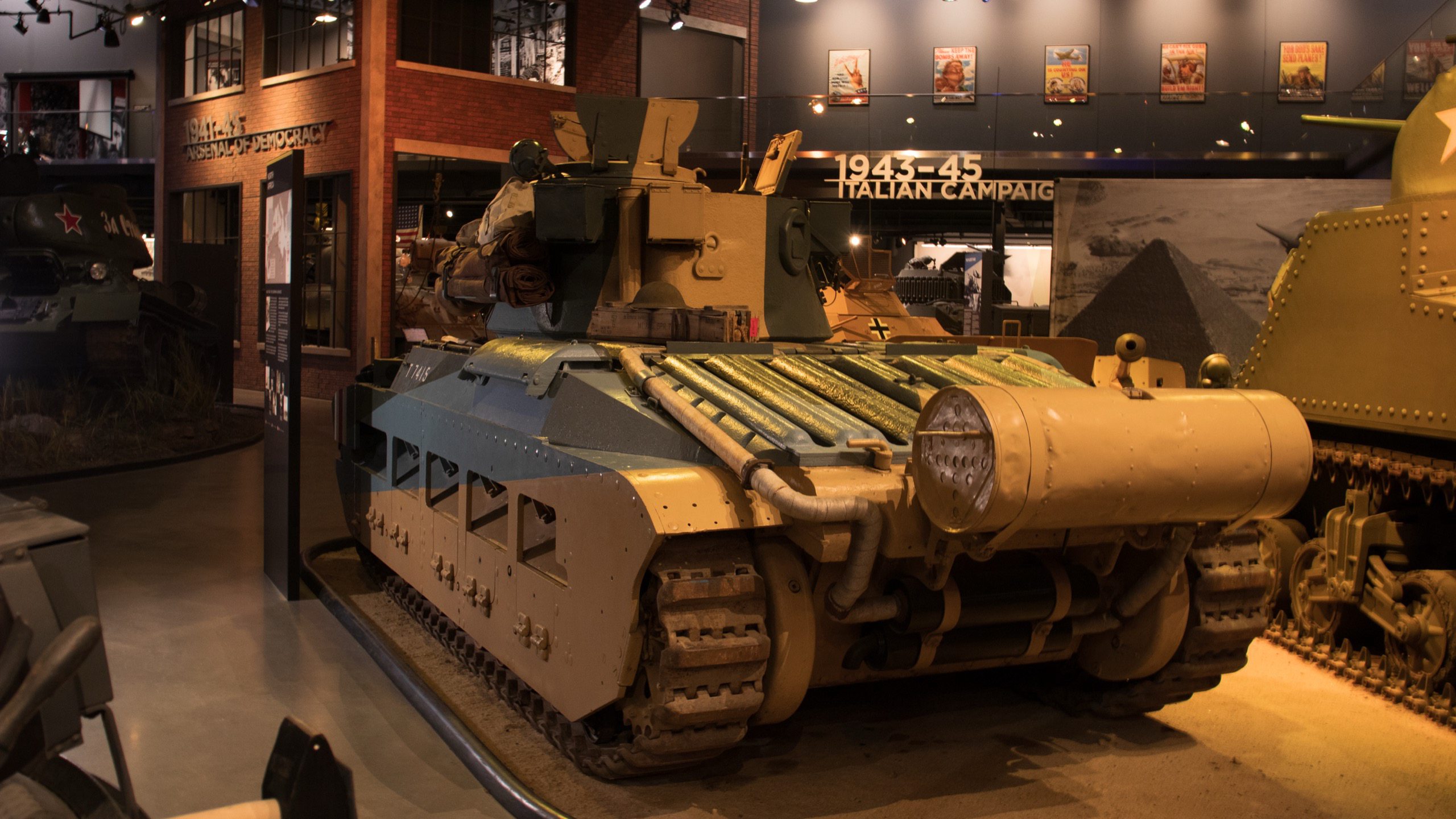 1939 Matilda Mk.II (A12), rear