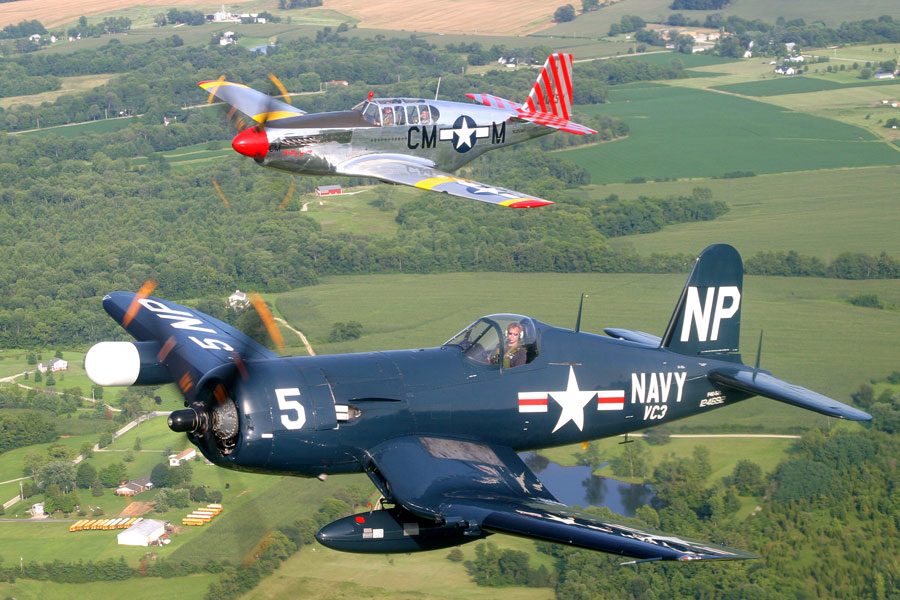 Chance-Vought F4U-5NL Corsair at the American Heritage Museum