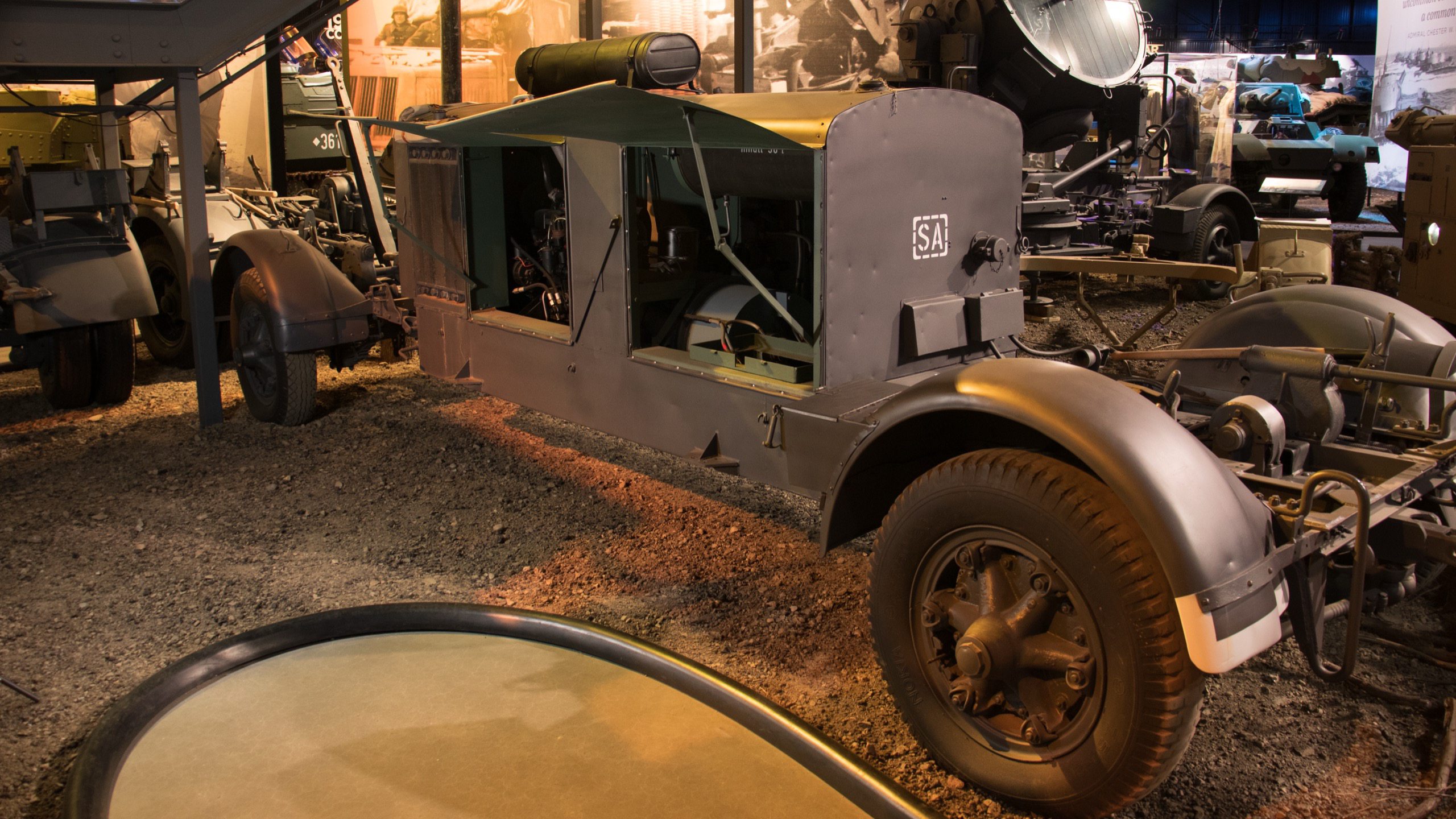 1943 150cm Flakscheinwerfer 34 Searchlight & 24 Kw Generator, generator hero image