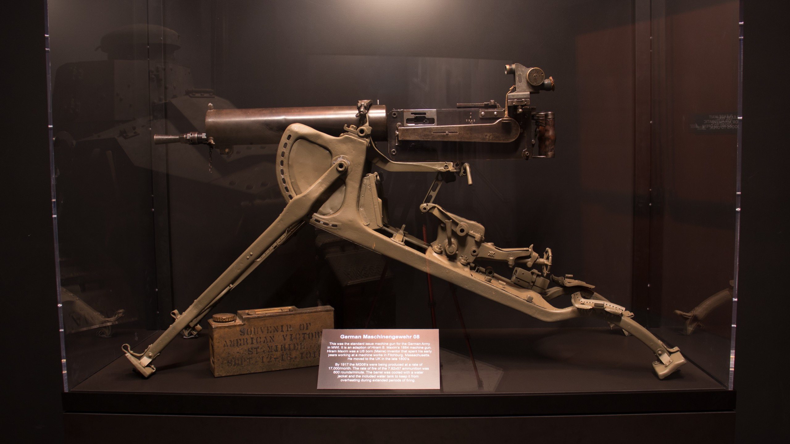 Maschinengewehr 08 (MG 08) Heavy Machine Gun