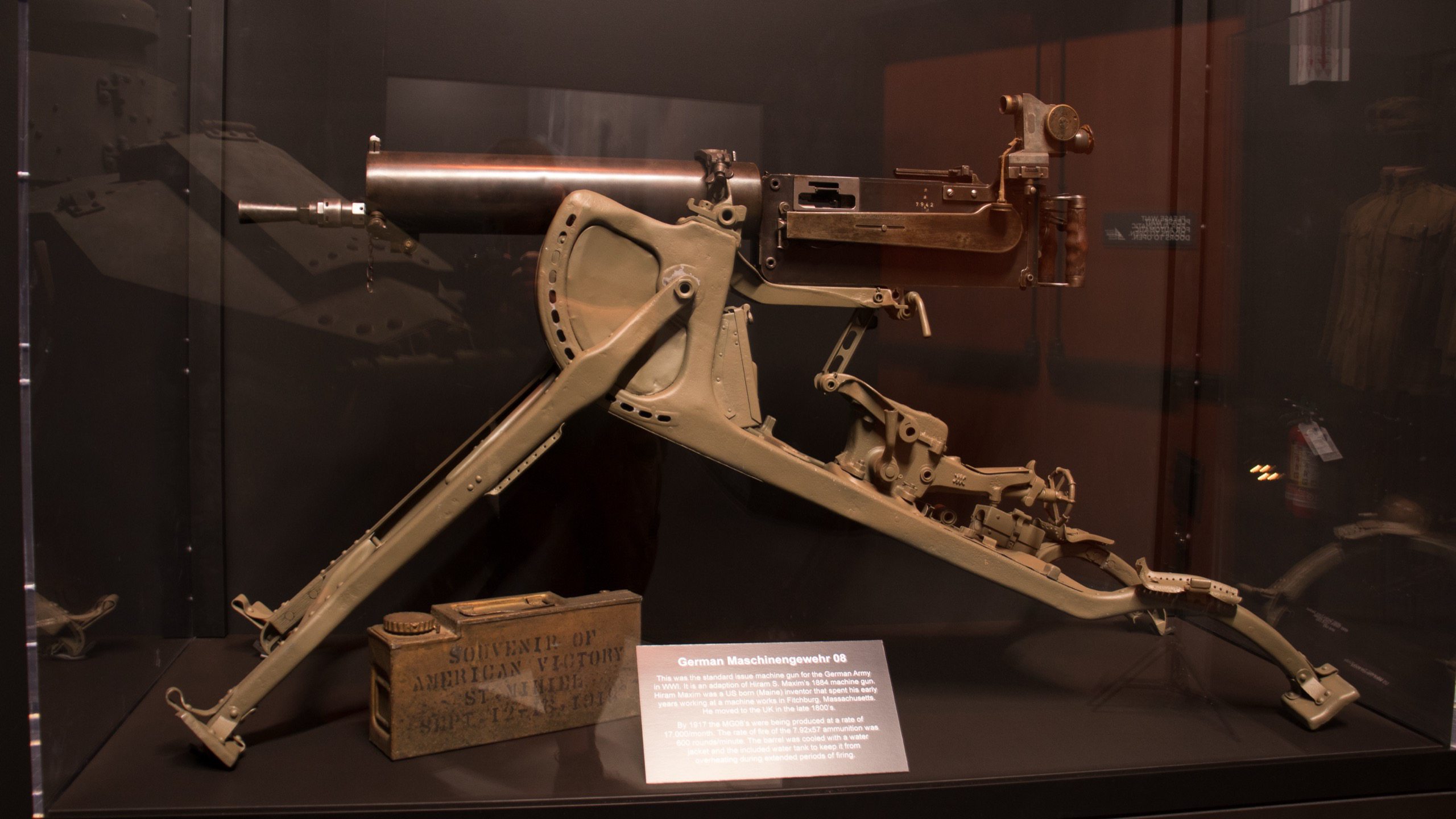 1914 Maschinengewehr 08 (MG 08) Heavy Machine Gun, hero image
