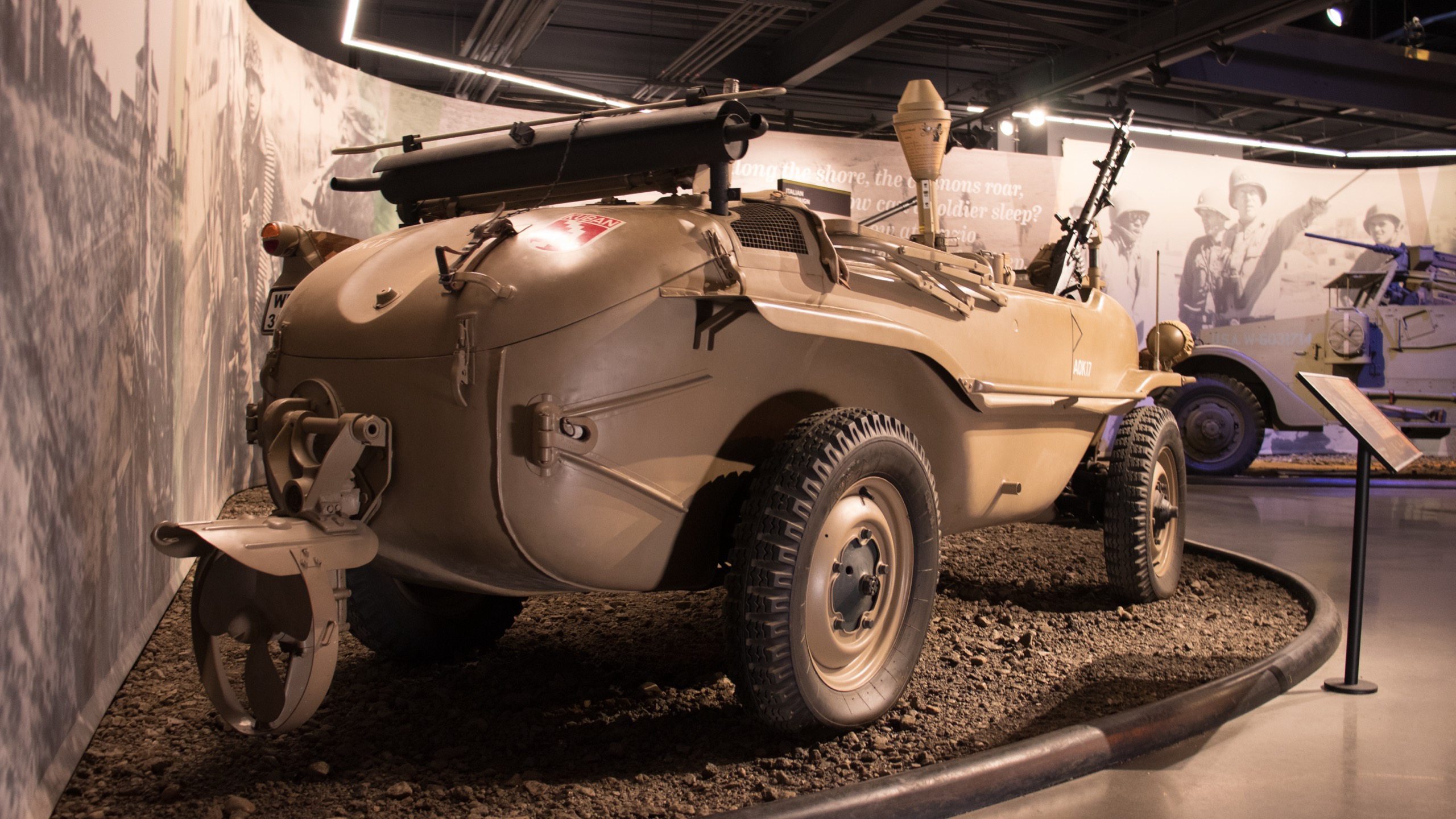 1942 Type 166 Schwimmwagen, rear