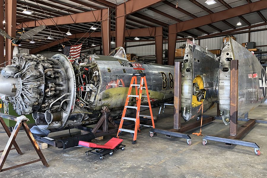 Republic P-47D Thunderbolt "Five by Five" at the American Heritage Museum