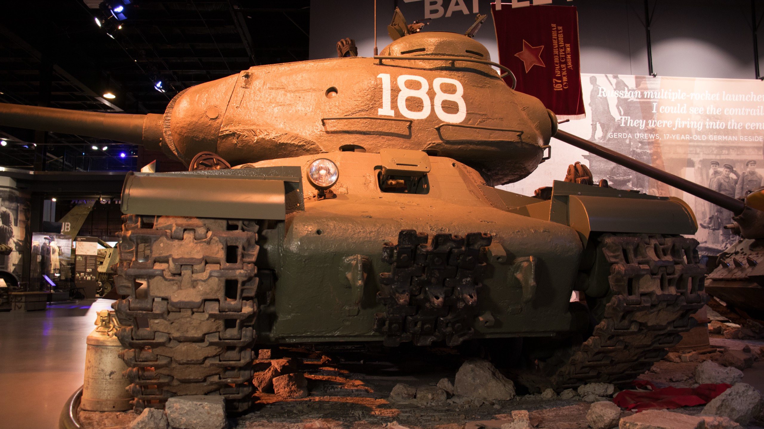 1944 Soviet IS-2 Iosif Stalin, front