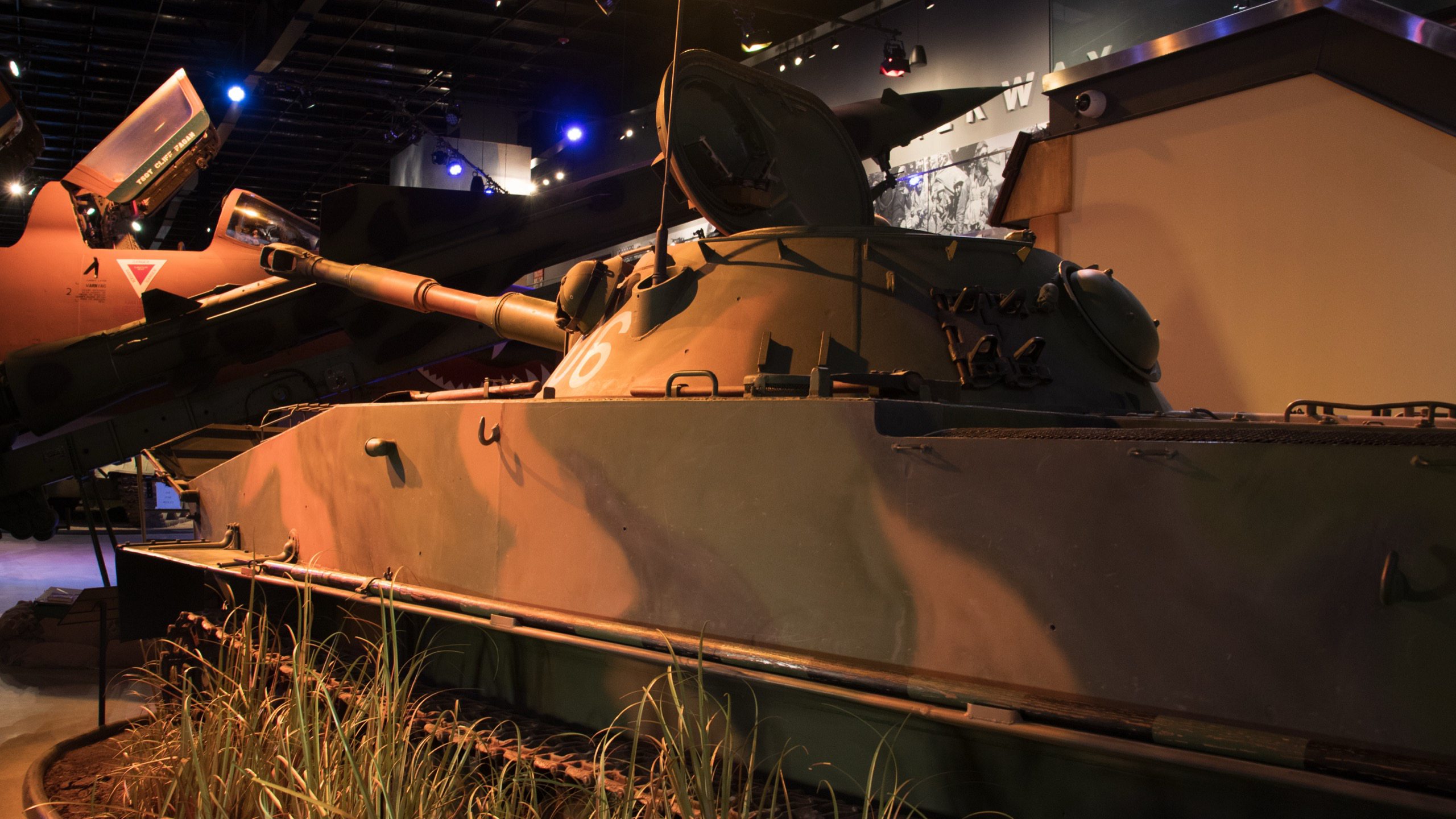 1965 Soviet PT-76, left