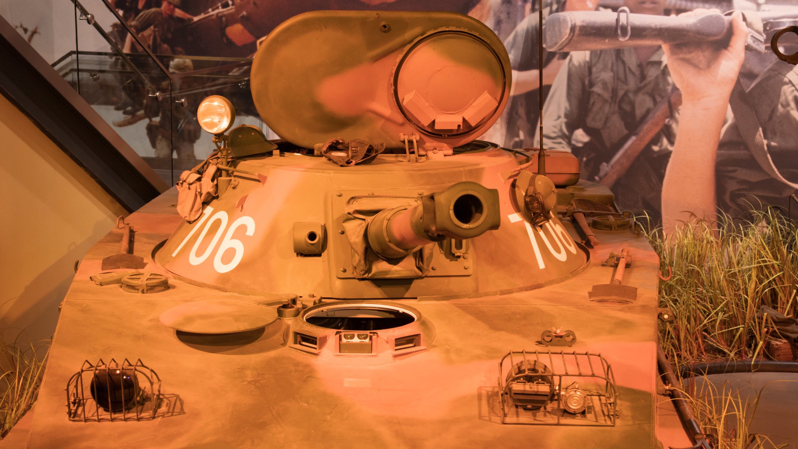 1965 Soviet PT-76, turret