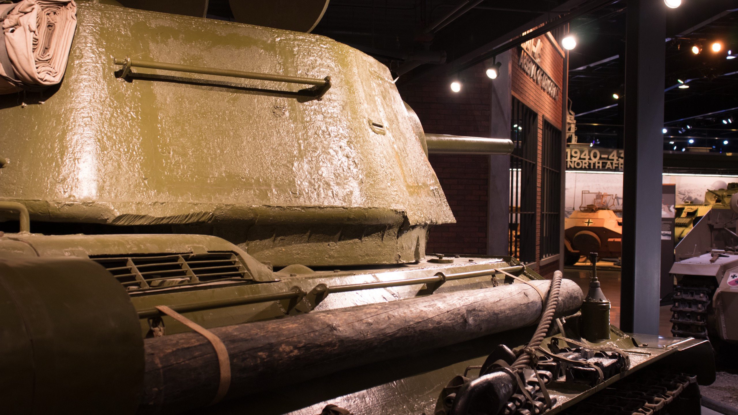 1943 Soviet T-34-76, turret