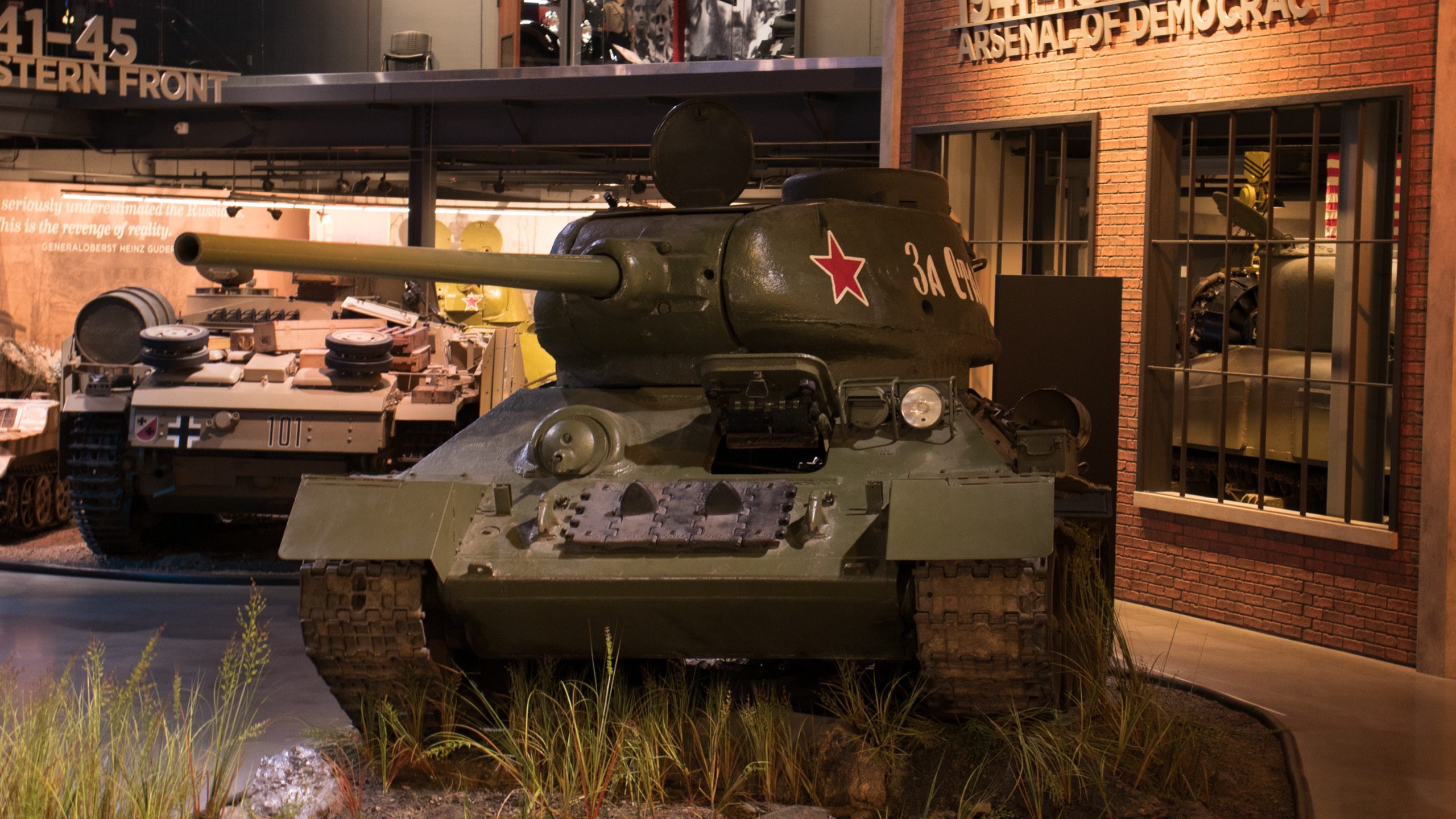 1944 Soviet T-34-85, hero image
