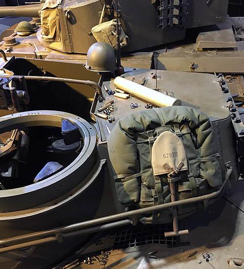 Crossing the Rhine exhibit