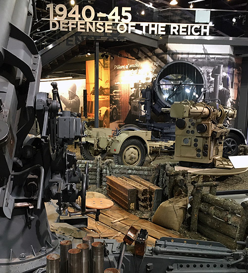 Defense of the Reich air campaign exhibit