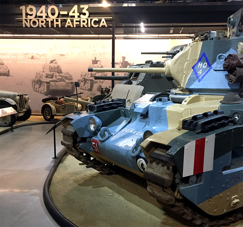 North Africa Campaign exhibit