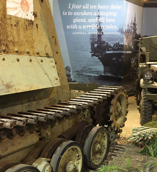 Pacific War exhibit